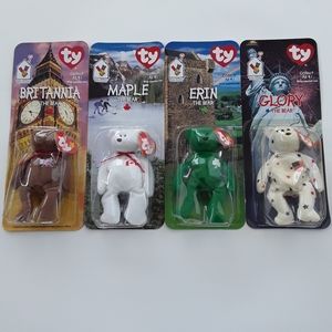 McDonalds charity bears, never removed from packaging